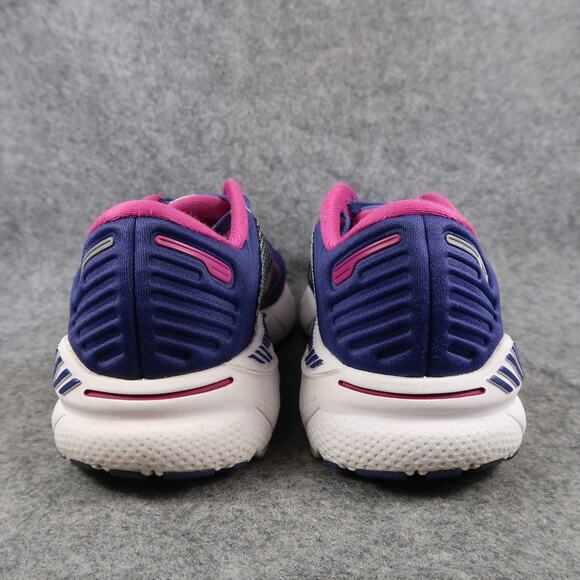 Brooks Shoes Womens 7 Athletic Trainer Adrenaline GTS 22 Running Sneaker Purple - Picture 5 of 11